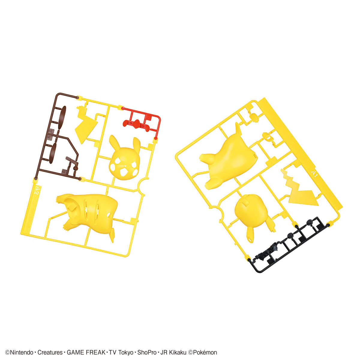 Pokemon Pikachu (Battle Pose) 03 Quick Model Kit - Image 3