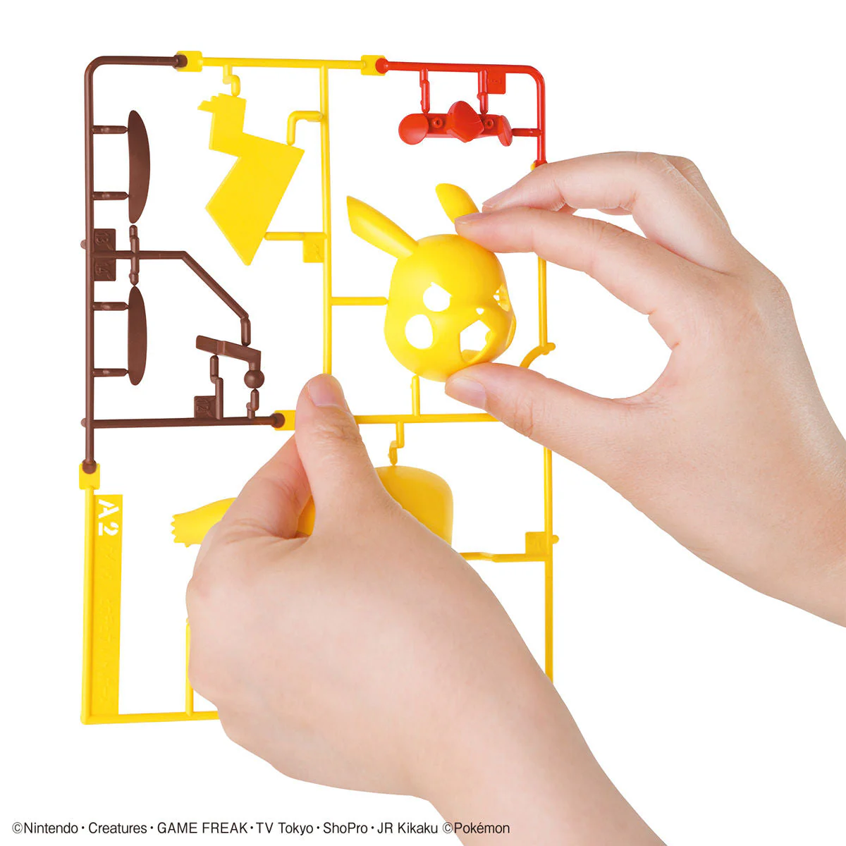 Pokemon Pikachu (Battle Pose) 03 Quick Model Kit - Image 4
