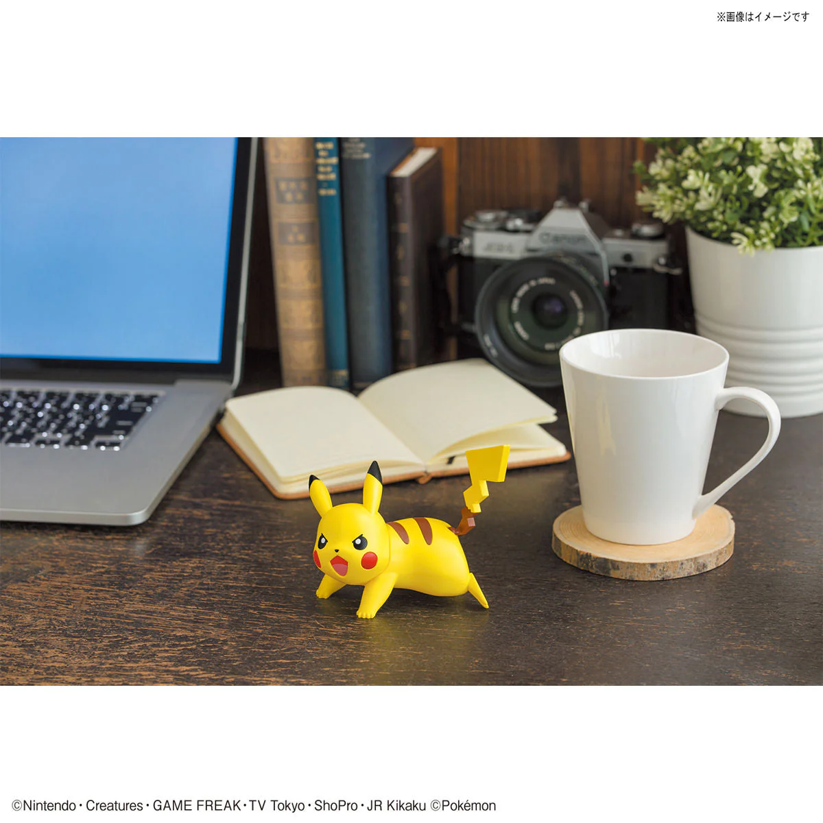 Pokemon Pikachu (Battle Pose) 03 Quick Model Kit - Image 7