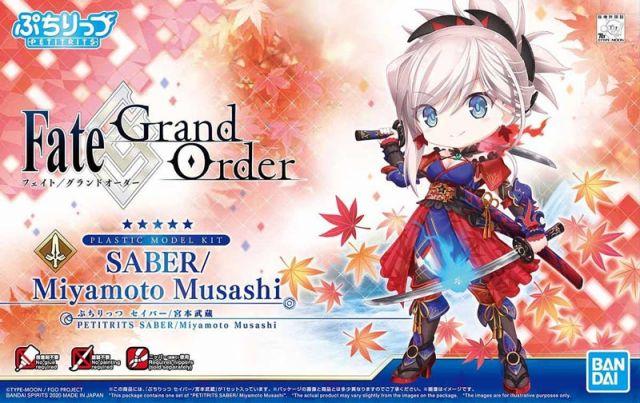#05 Saber Miyamoto Musashi "Fate/Series", Bandai Spirits Petitrits - Image 2