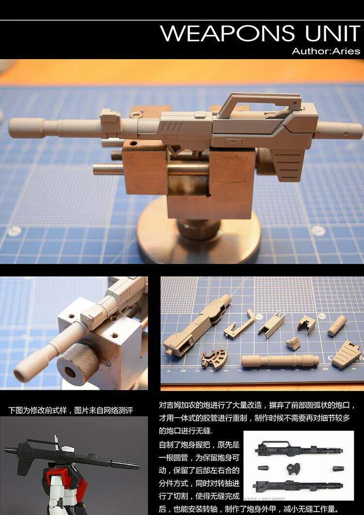 1/100 Gm Cannon Revived resin kit - Image 13