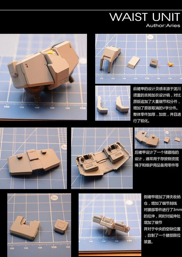 1/100 Gm Cannon Revived resin kit - Image 9