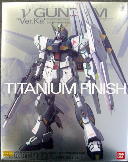 1/100 MG Nu Gundam Ver. Ka Titanium Finish Ver. - Image 2