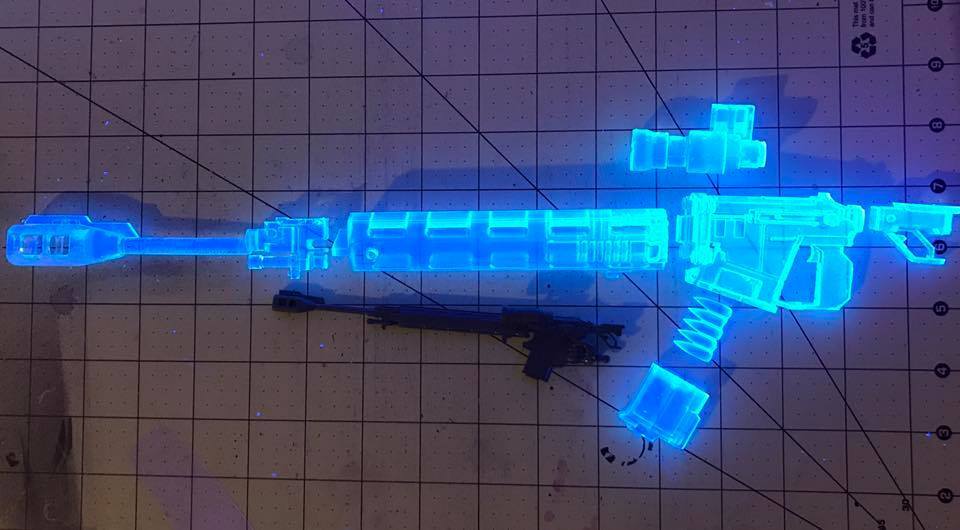 1/100 Scale Origin Style anti-ship rifle SLA Products - Image 4