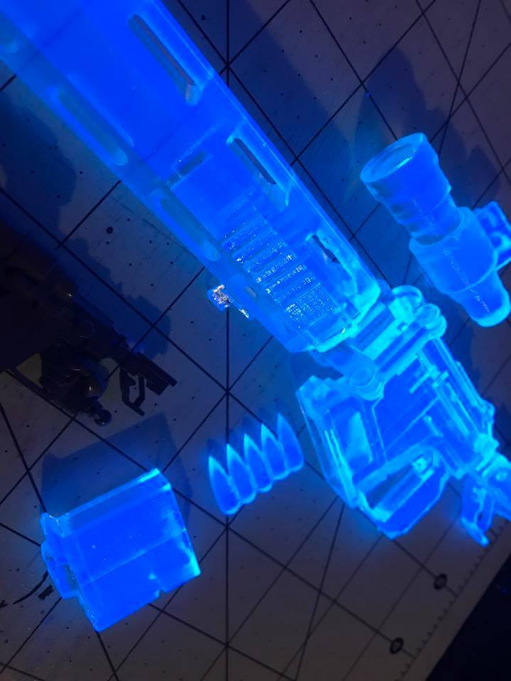 1/100 Scale Origin Style anti-ship rifle SLA Products - Image 6