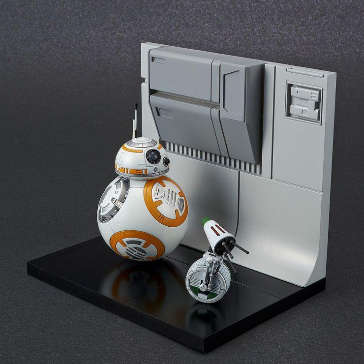 BB-8 & D-0 Diorama Set "Star Wars" (Rise of Skywalker Ver.), Bandai Spirits Star Wars Plastic Model - Image 2