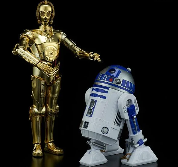 Star Wars C-3PO & R2-D2 1/12 Scale Model Kit