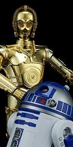 Star Wars C-3PO & R2-D2 1/12 Scale Model Kit - Image 4