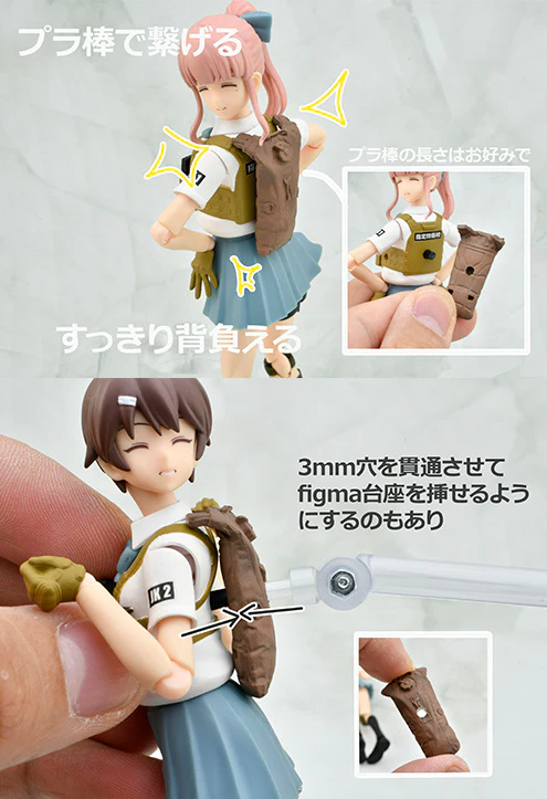Little Armory LD036 Backpack Set A 1/12 Scale Accessory Set - Image 7