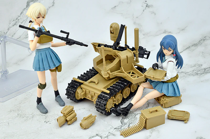 Little Armory LD049 UGV Armed Robot System 2 Caliber Carrier 1/12 Scale Accessory Set - Image 8
