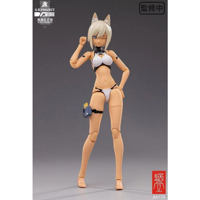 1/12 SNAIL SHELL G.N.PROJECT WOLF-001 SWIMSUIT BODY / ARMED SET - Image 10