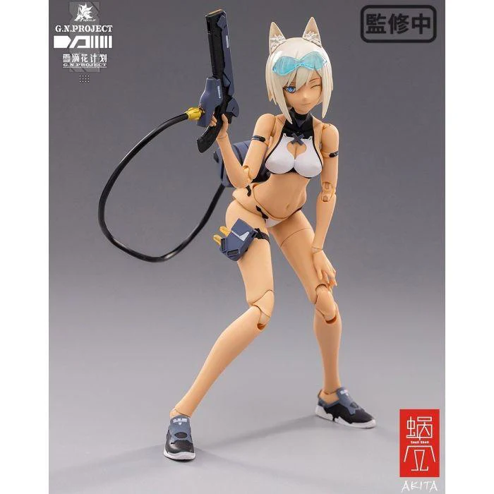 1/12 SNAIL SHELL G.N.PROJECT WOLF-001 SWIMSUIT BODY / ARMED SET - Image 11
