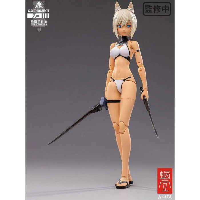 1/12 SNAIL SHELL G.N.PROJECT WOLF-001 SWIMSUIT BODY / ARMED SET - Image 12