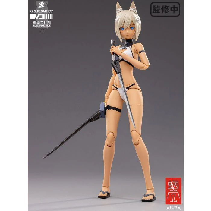 1/12 SNAIL SHELL G.N.PROJECT WOLF-001 SWIMSUIT BODY / ARMED SET - Image 13