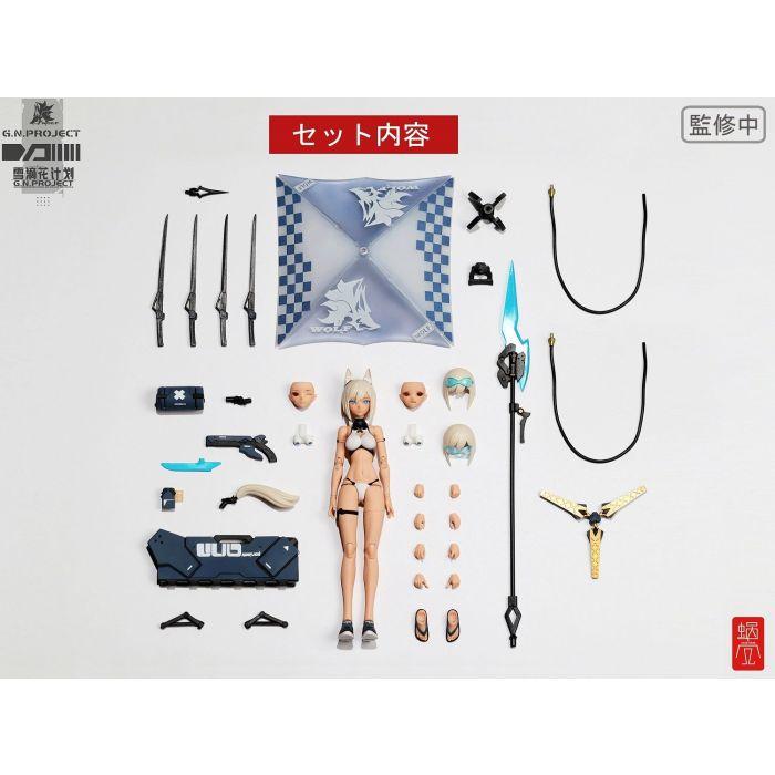 1/12 SNAIL SHELL G.N.PROJECT WOLF-001 SWIMSUIT BODY / ARMED SET - Image 17