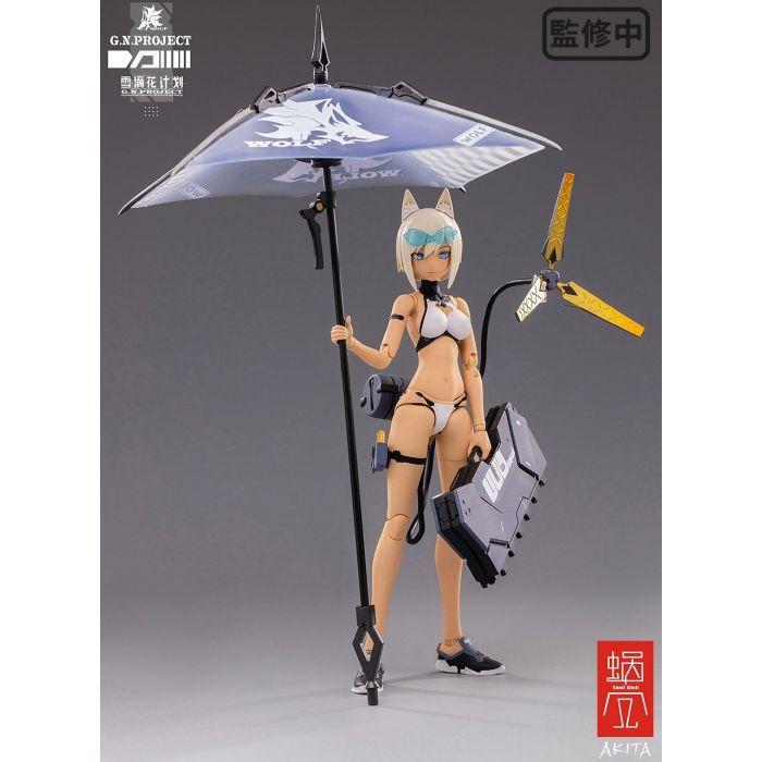 1/12 SNAIL SHELL G.N.PROJECT WOLF-001 SWIMSUIT BODY / ARMED SET - Image 2