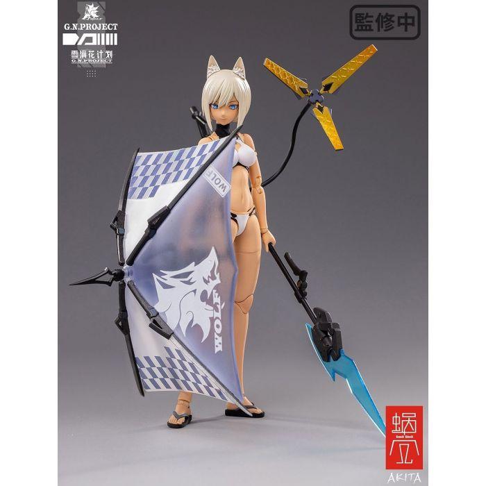1/12 SNAIL SHELL G.N.PROJECT WOLF-001 SWIMSUIT BODY / ARMED SET - Image 3