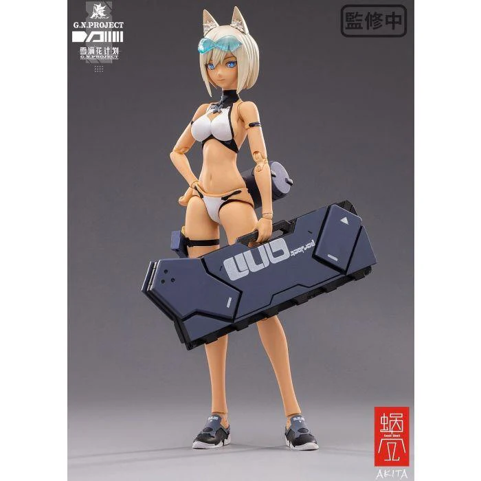 1/12 SNAIL SHELL G.N.PROJECT WOLF-001 SWIMSUIT BODY / ARMED SET - Image 4