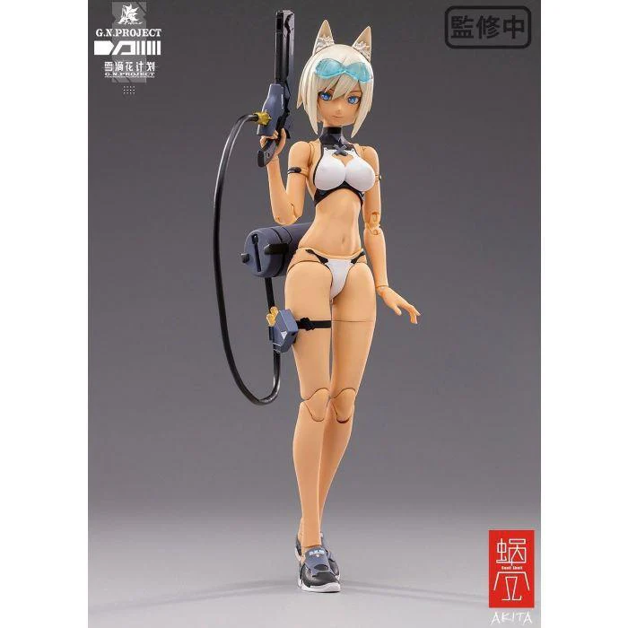 1/12 SNAIL SHELL G.N.PROJECT WOLF-001 SWIMSUIT BODY / ARMED SET - Image 5