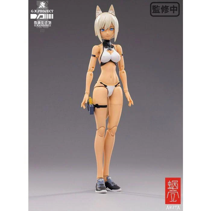 1/12 SNAIL SHELL G.N.PROJECT WOLF-001 SWIMSUIT BODY / ARMED SET - Image 6
