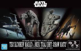 1/144 & 1/350 & 1/540 Star Wars: The Last Jedi Clear Vehicle Set "Star Wars - Image 2