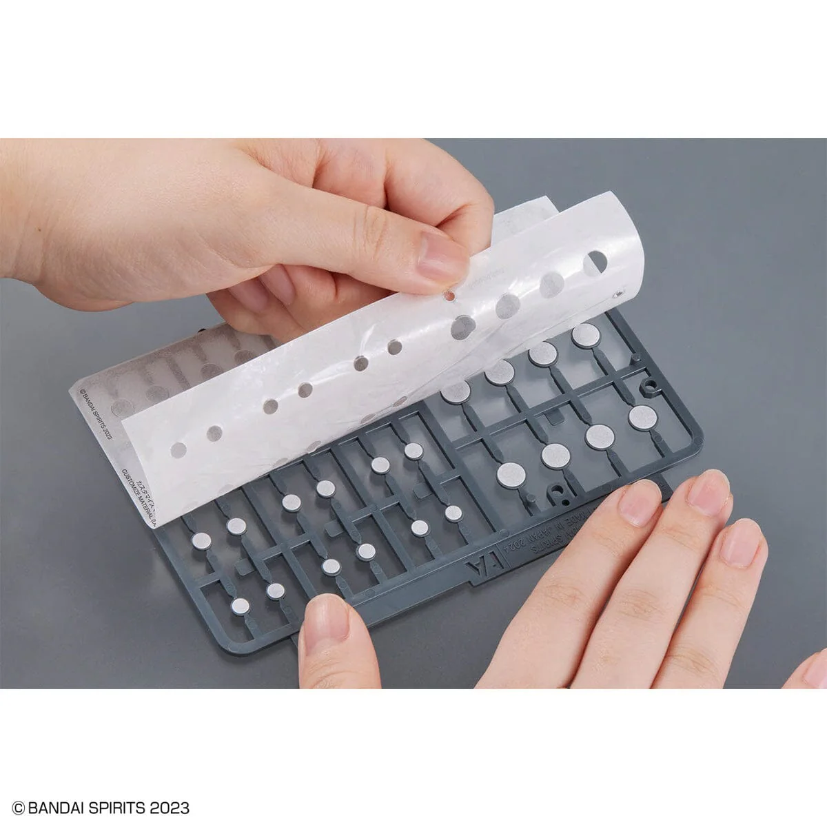 30 Minutes Missions Customize Material Decoration Parts 1 (Gray) 1/144 Scale Accessory Set - Image 4