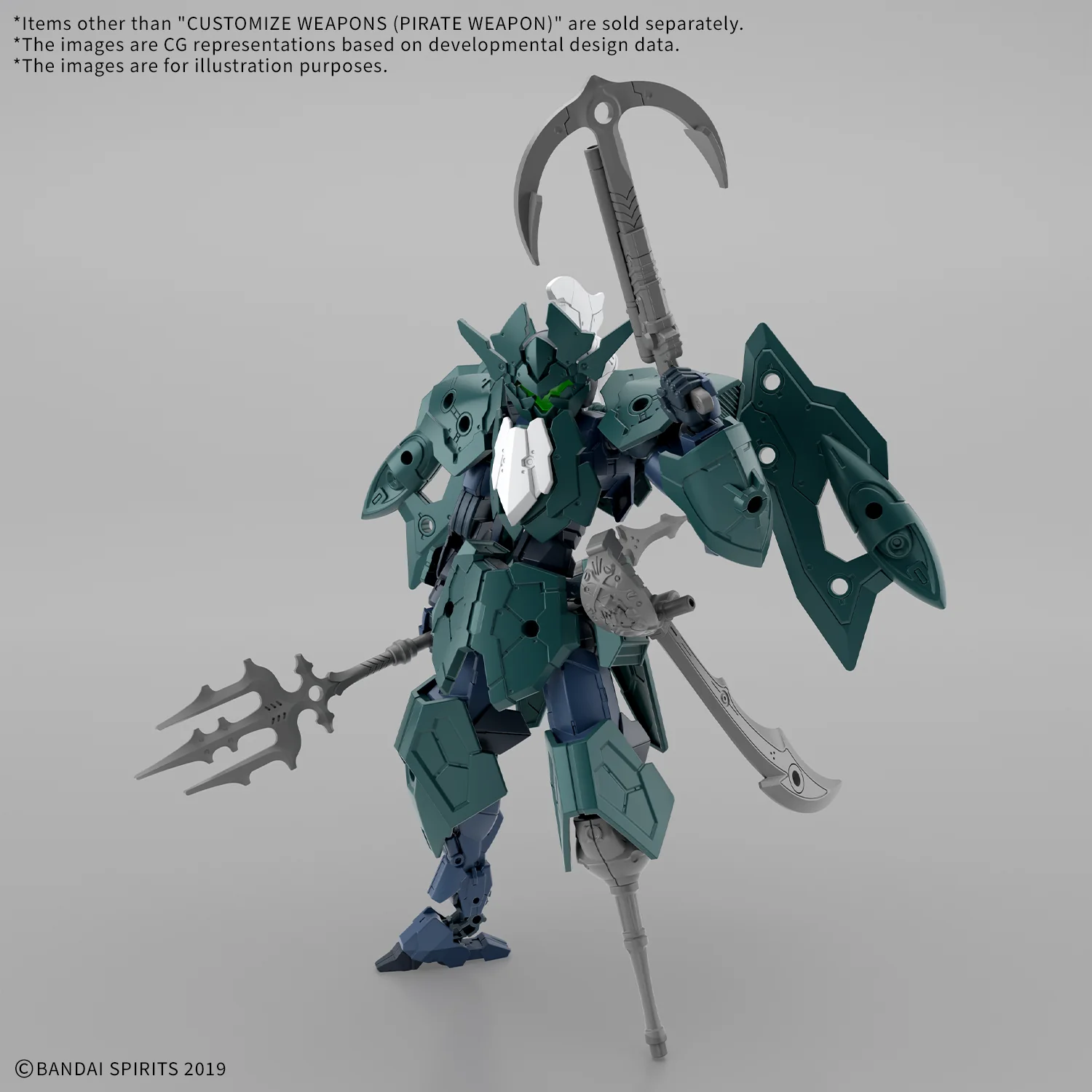 30 Minutes Missions Customize Weapons (Pirate Weapon) Weapon Parts Set - Image 3