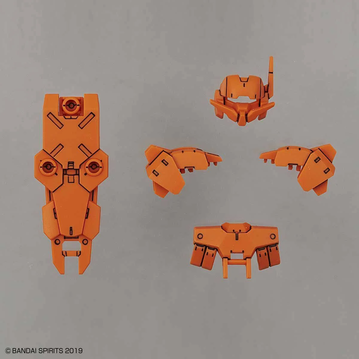 1/144 30MM OPTION ARMOR FOR CLOSE COMBAT (FOR ALTO, ORANGE) - Image 3