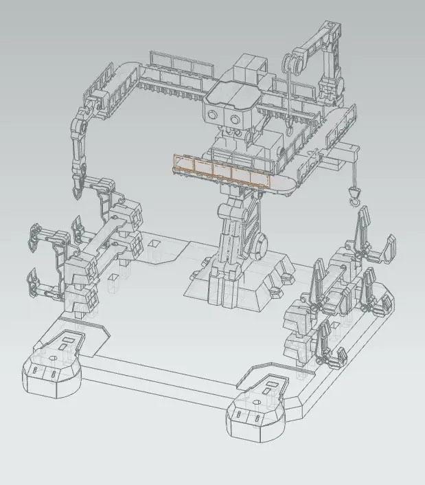 1/144 Gundam Hangar Bay - Image 3