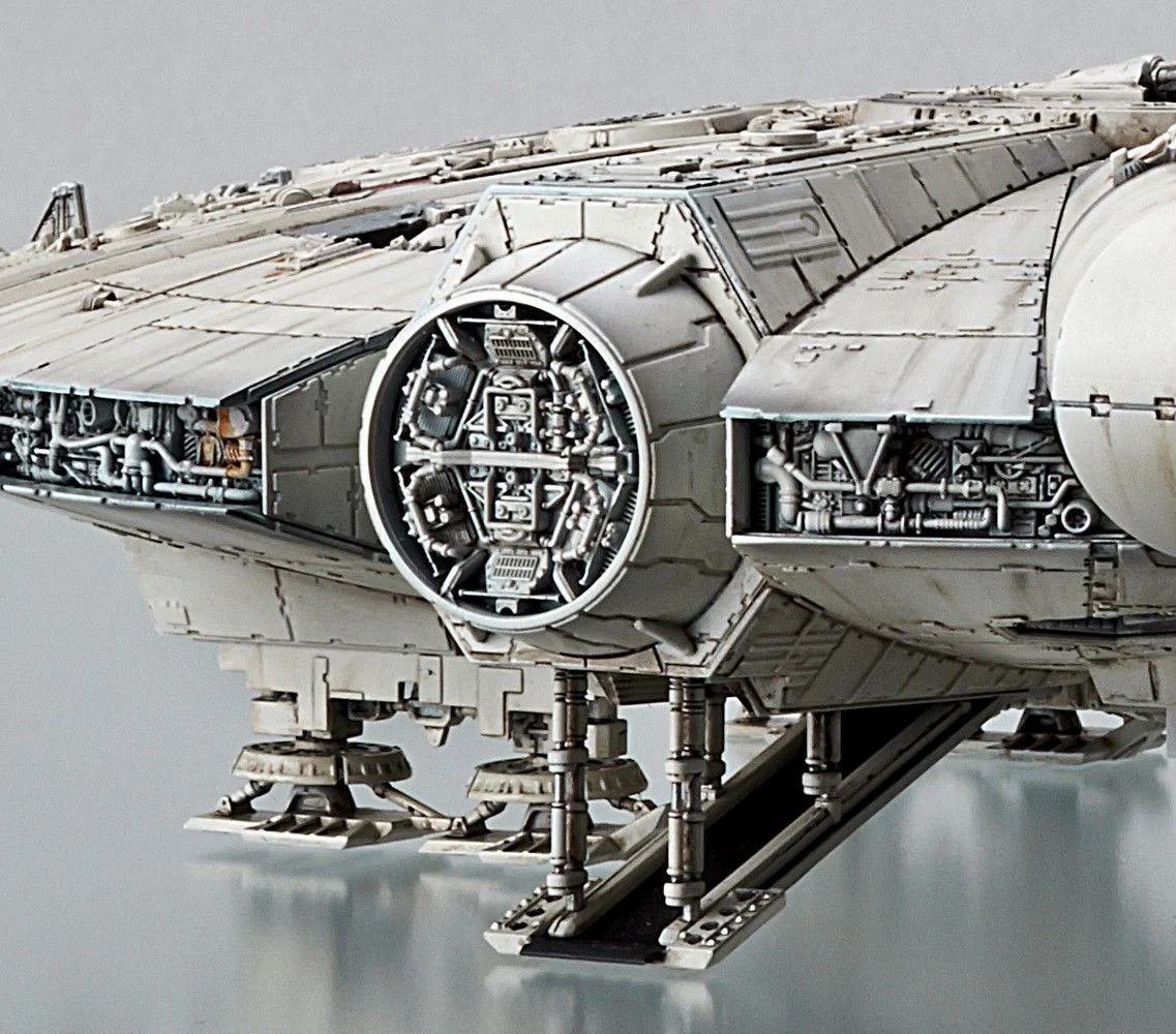 Star Wars The Rise of Skywalker Millennium Falcon 1/144 Scale Model Kit - Image 21