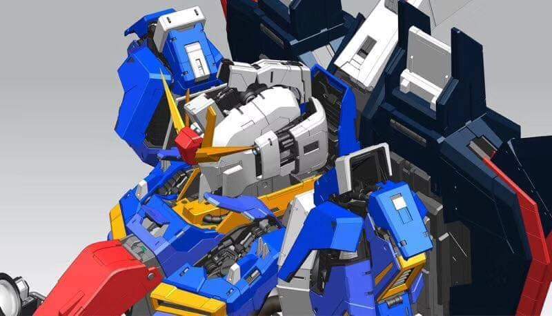 1/35 Zeta Gundam Avatar Model kit - Image 4