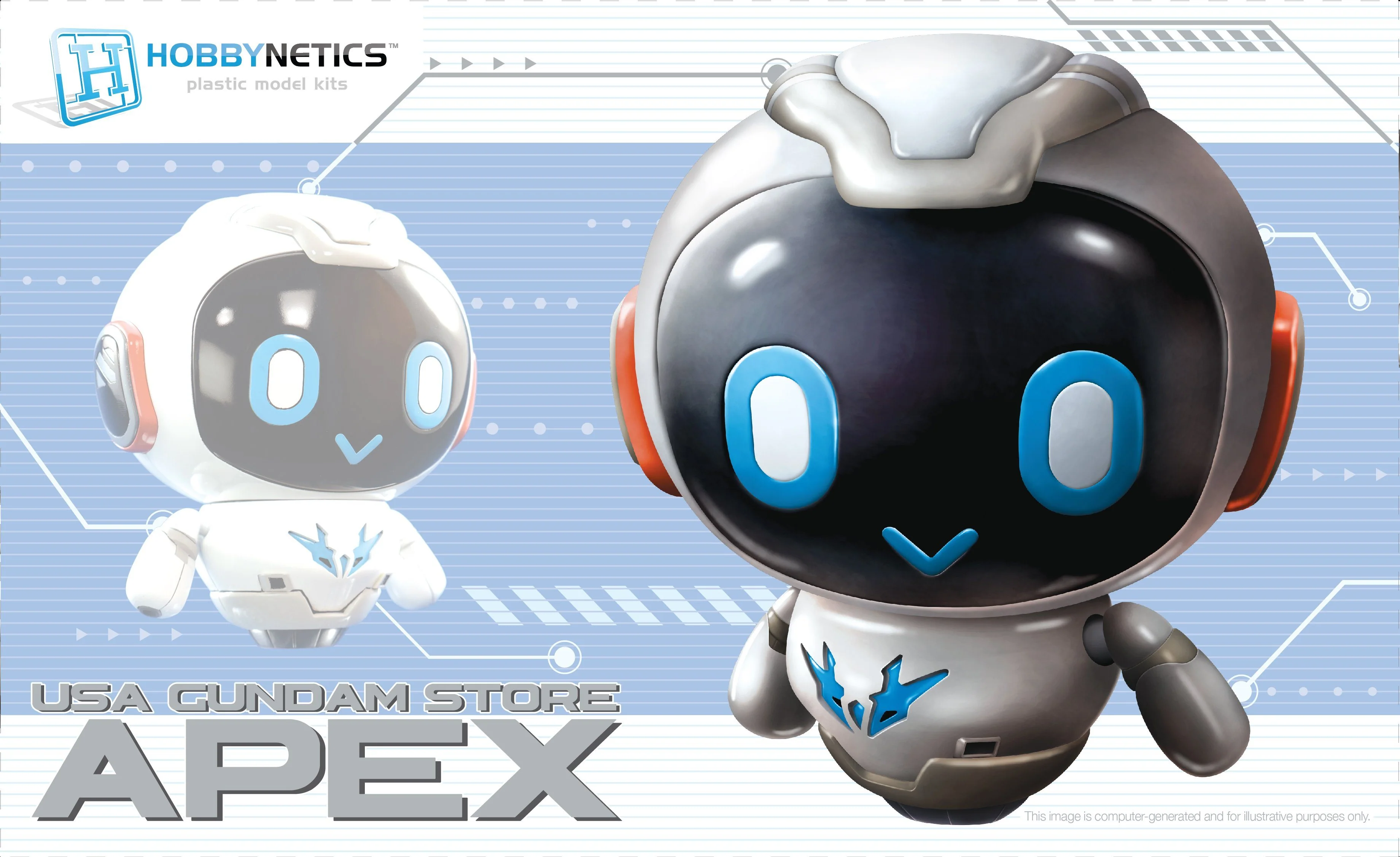 USAGS Apex 1/4 Scale Model Kit - Image 2