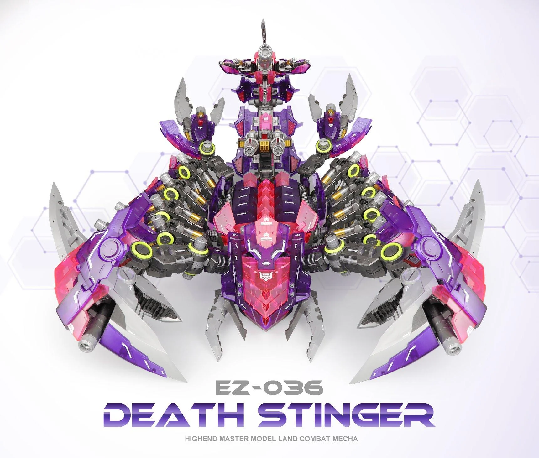 1/50 Death Stinger Model kit ZA EZ-036 Clear Edition - Image 2
