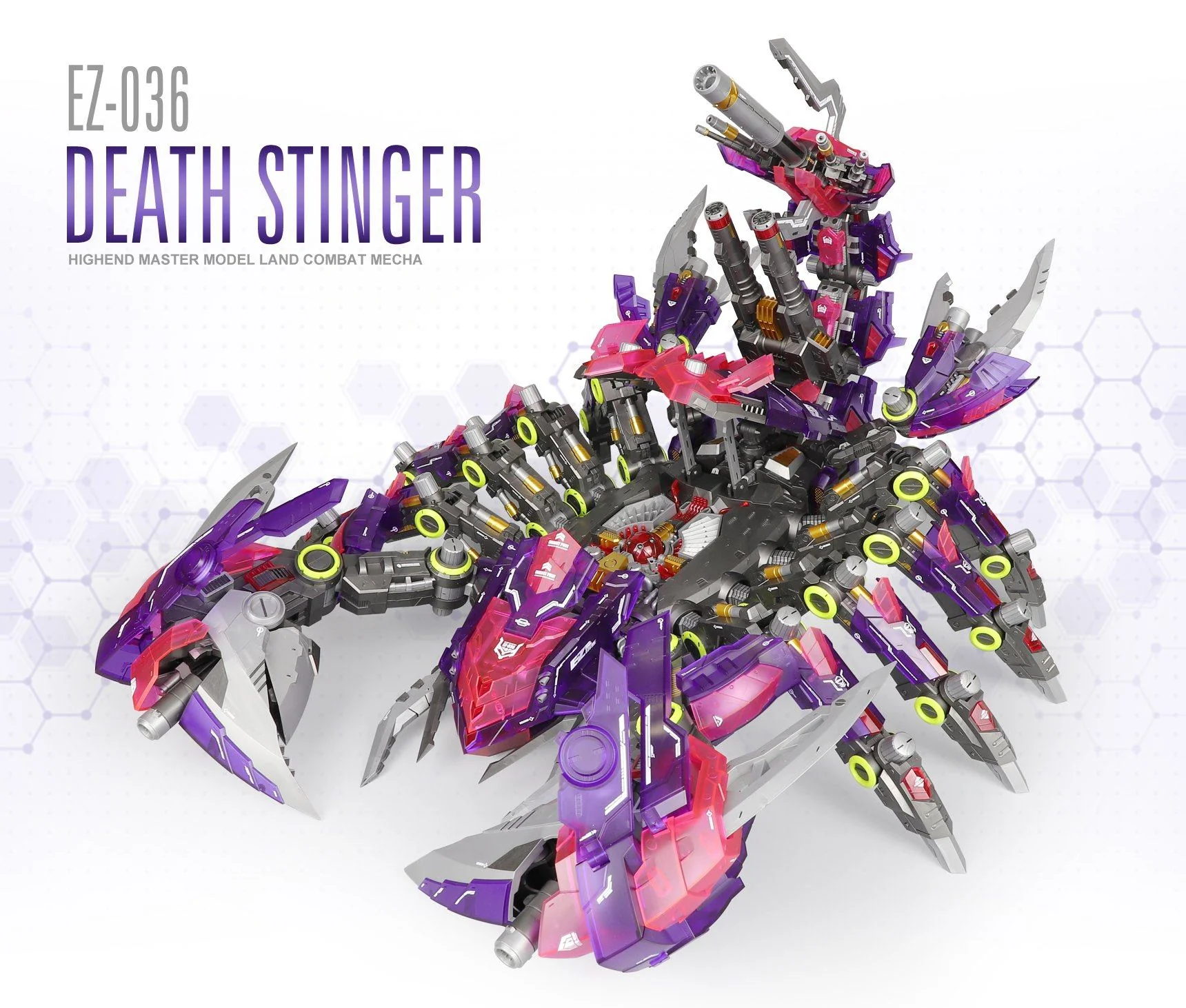 1/50 Death Stinger Model kit ZA EZ-036 Clear Edition - Image 4