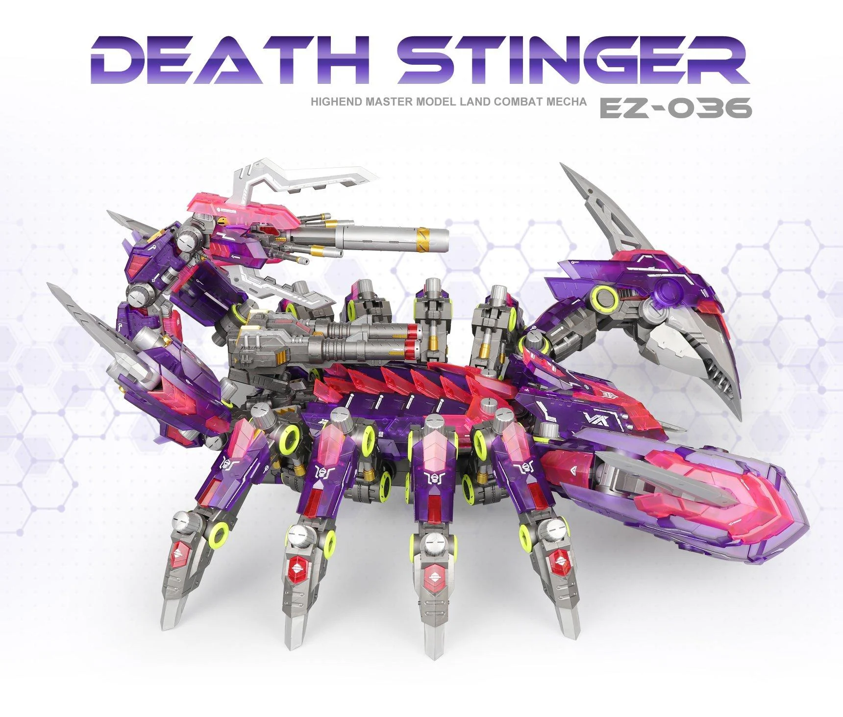 1/50 Death Stinger Model kit ZA EZ-036 Clear Edition - Image 7