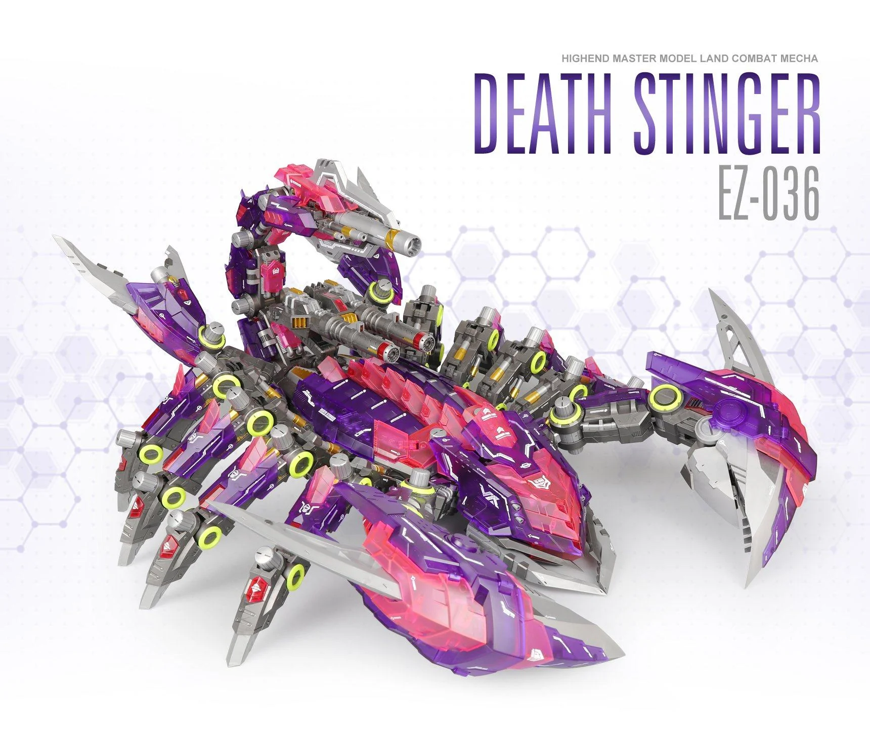 1/50 Death Stinger Model kit ZA EZ-036 Clear Edition - Image 8