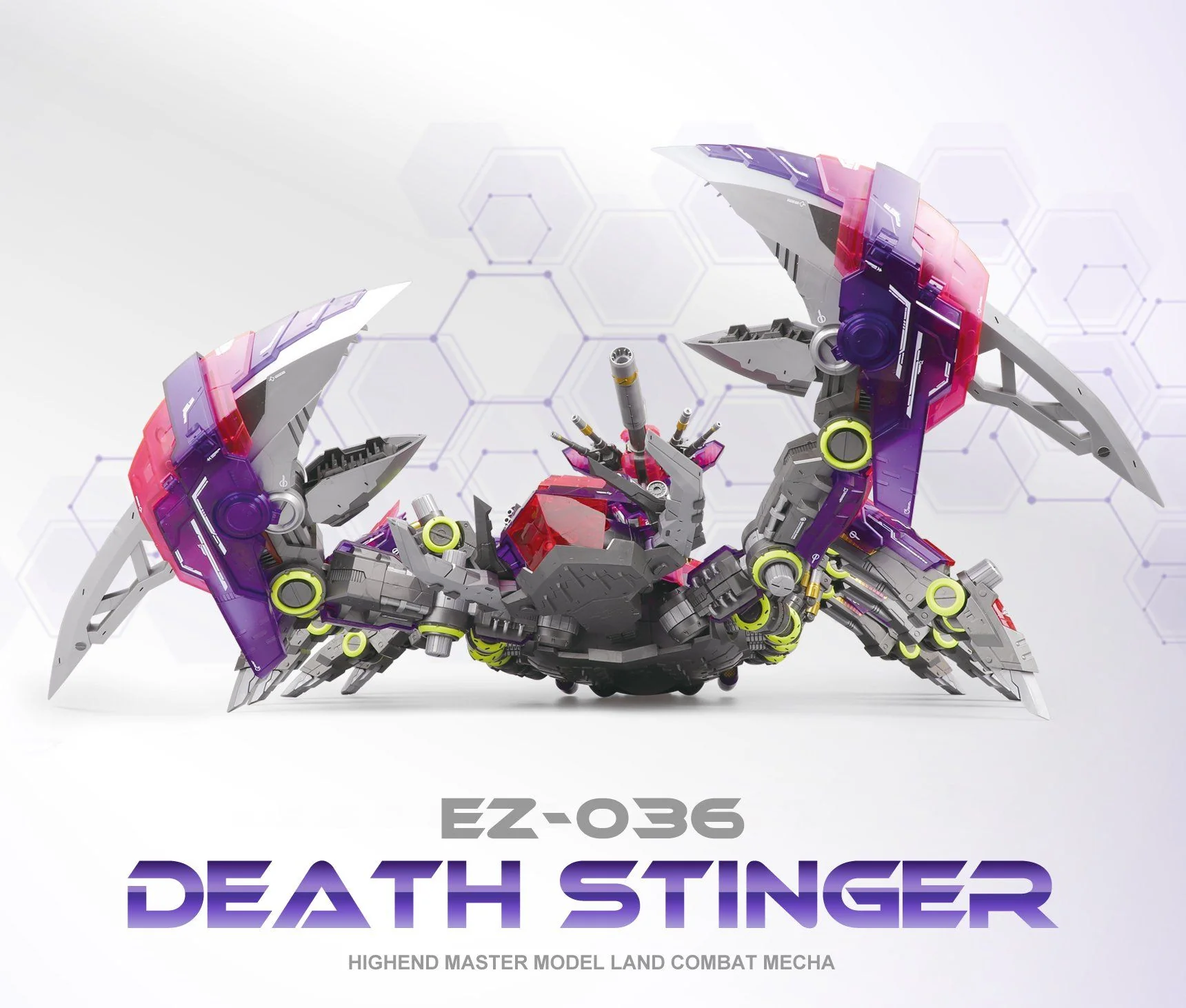 1/50 Death Stinger Model kit ZA EZ-036 Clear Edition - Image 9