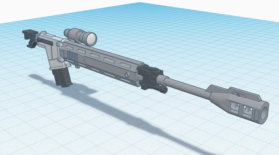 1/60 Scale Origin Style anti-ship rifle SLA Products - Image 2