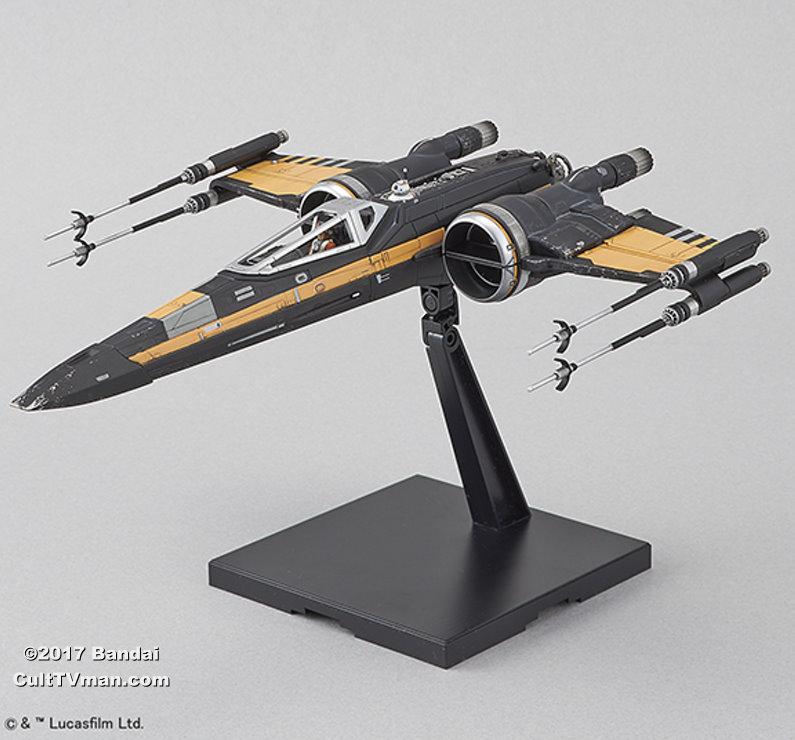 1/72 Poe's Boosted X-Wing Fighter Bandai - Image 7