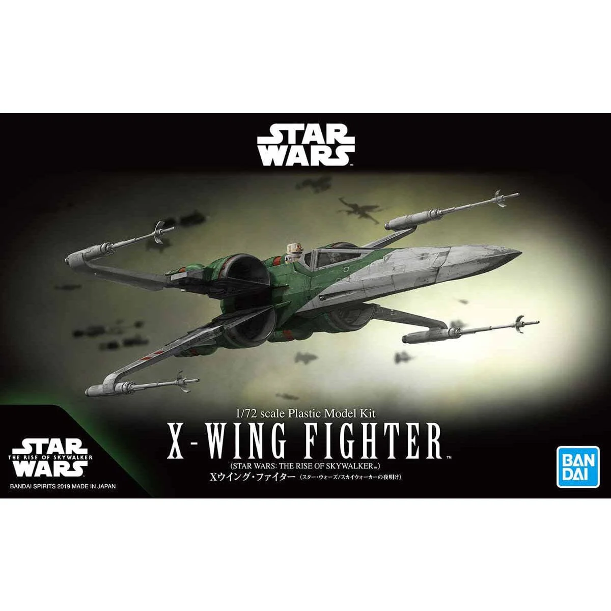 Star Wars The Rise of Skywalker X-Wing Fighter 1/72 Scale Model Kit - Image 2