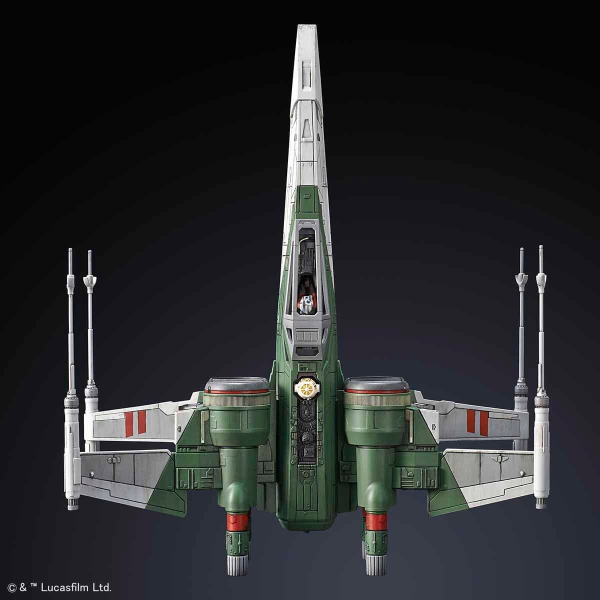 Star Wars The Rise of Skywalker X-Wing Fighter 1/72 Scale Model Kit - Image 6