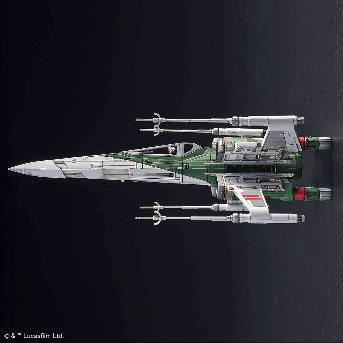 Star Wars The Rise of Skywalker X-Wing Fighter 1/72 Scale Model Kit - Image 8