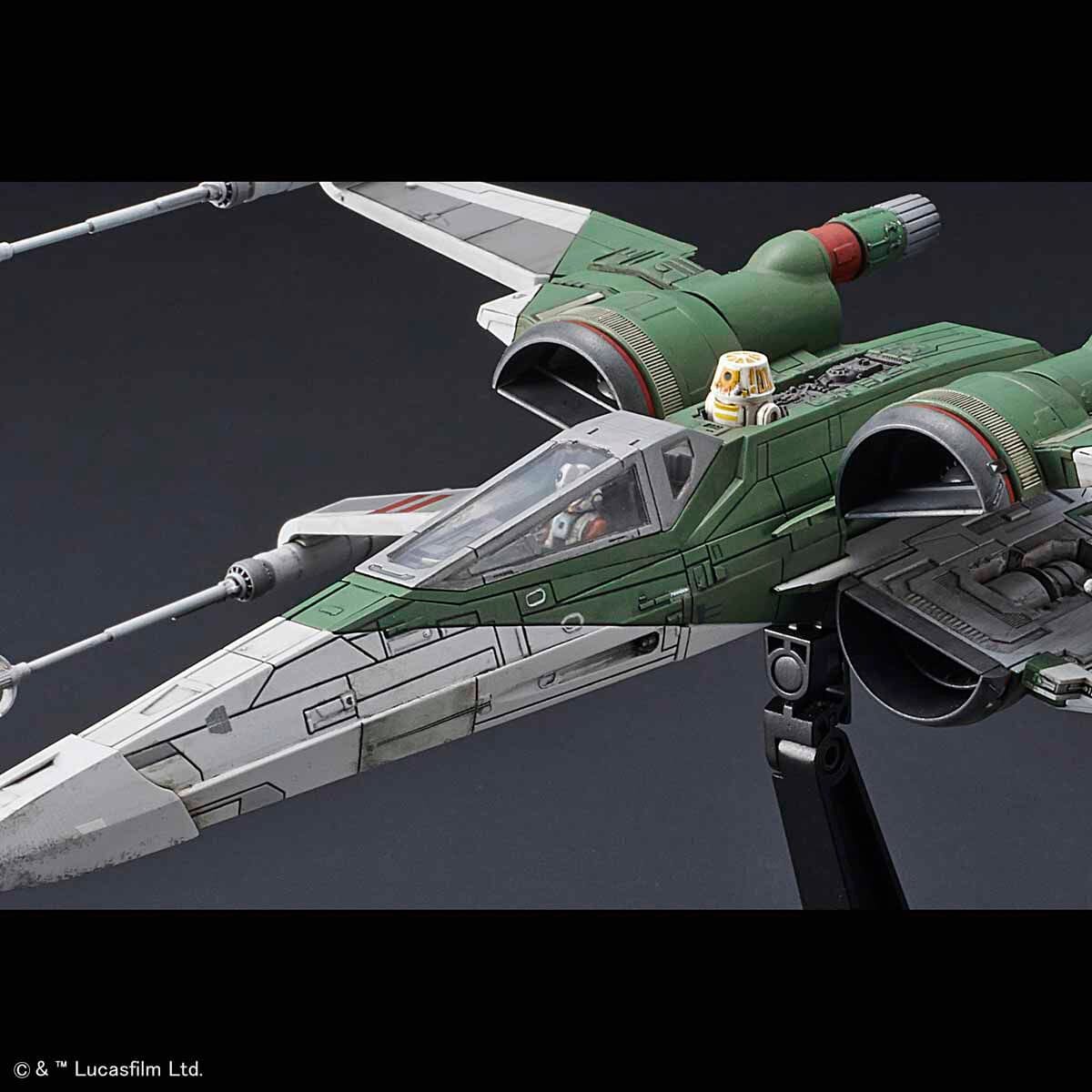 Star Wars The Rise of Skywalker X-Wing Fighter 1/72 Scale Model Kit - Image 9