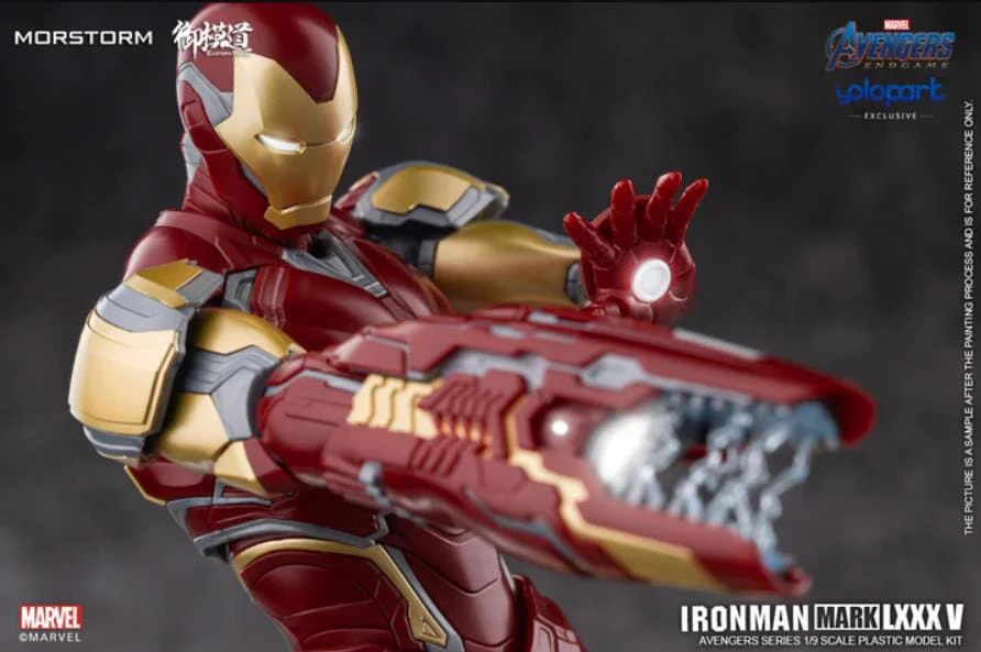 Avengers Endgame Iron Man Mark 85 (Standard Ver.) 1/9 Scale Model Kit - Image 10