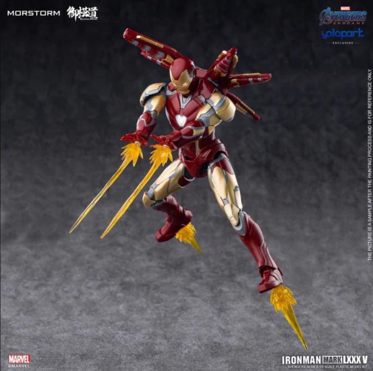 Avengers Endgame Iron Man Mark 85 (Standard Ver.) 1/9 Scale Model Kit - Image 5