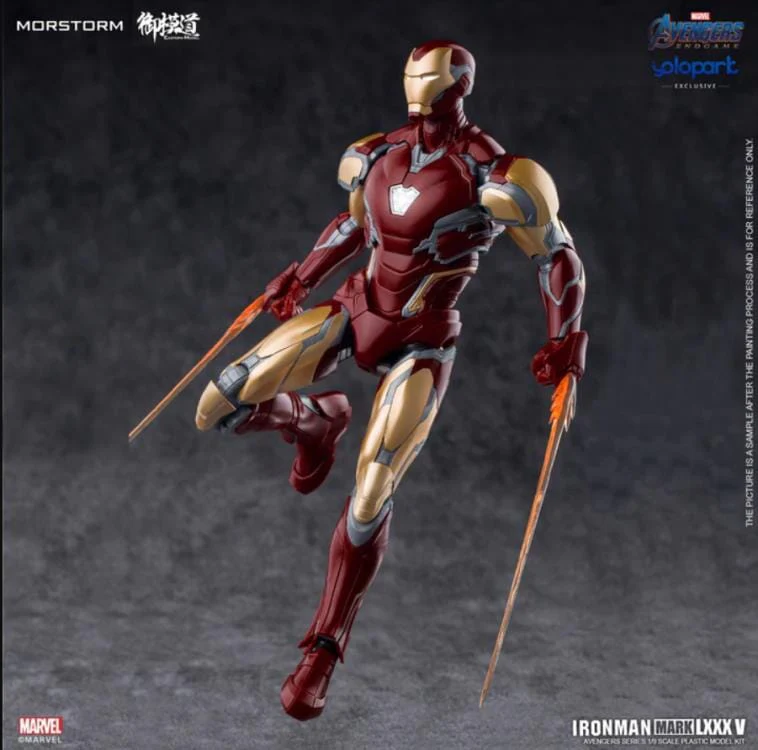 Avengers Endgame Iron Man Mark 85 (Standard Ver.) 1/9 Scale Model Kit - Image 7