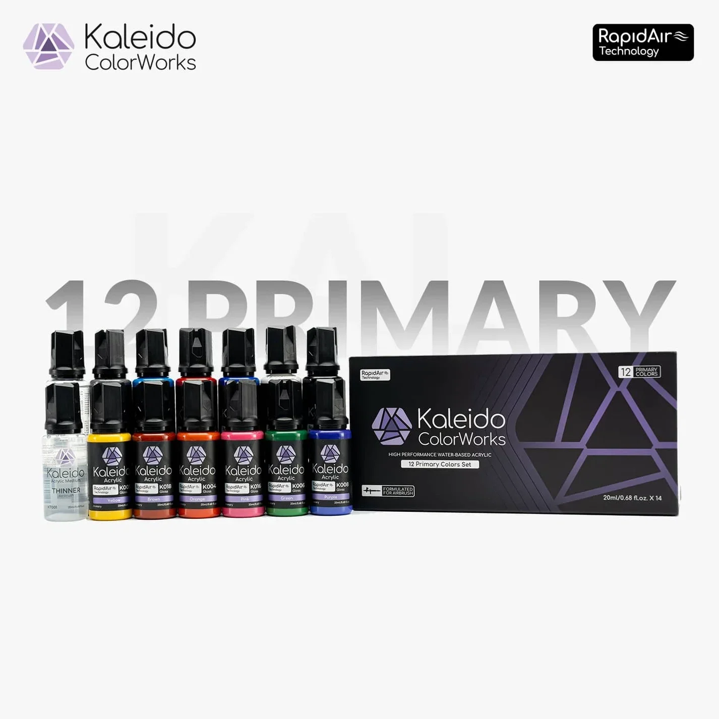 12 Color Primary Set - Image 2
