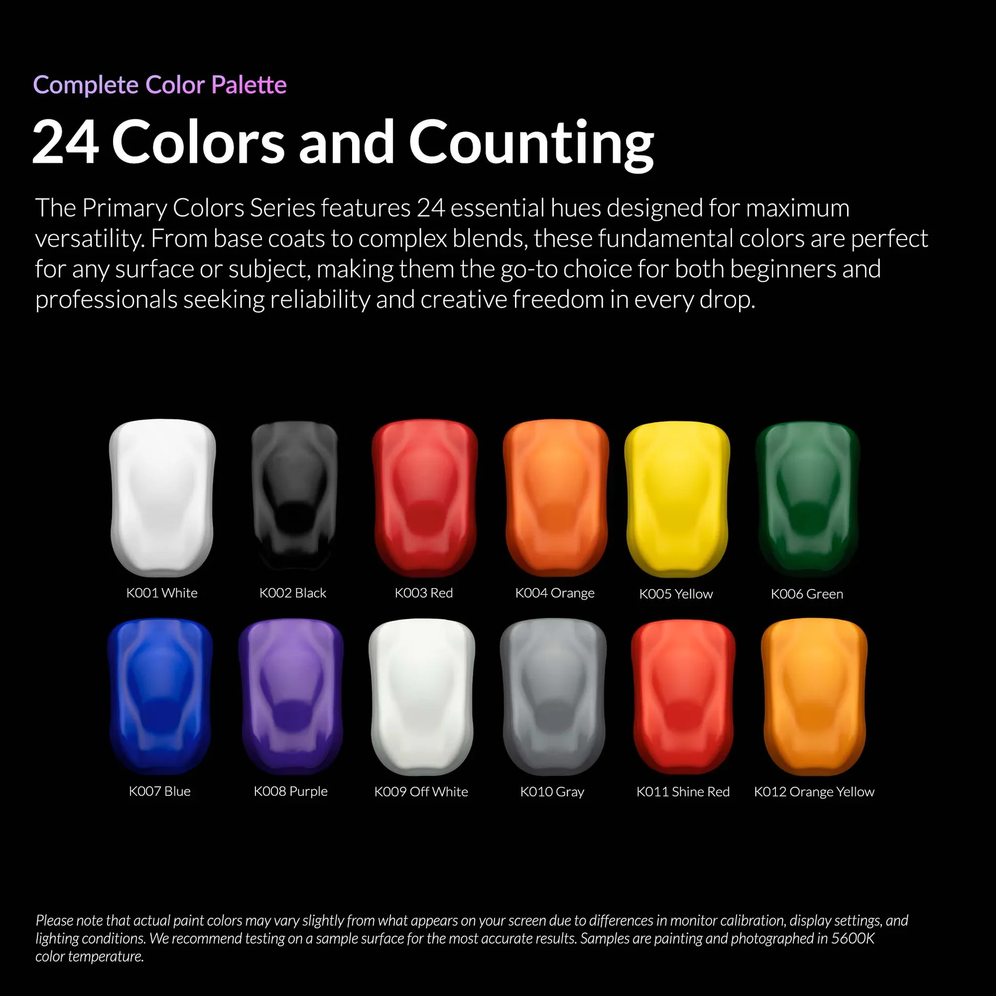 12 Color Primary Set - Image 4