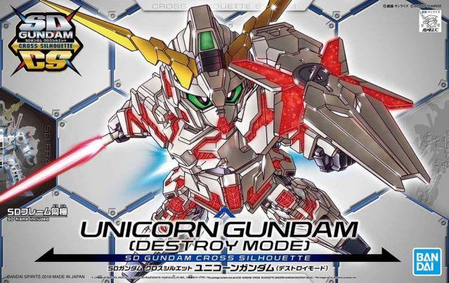 #13 Unicorn Gundam (Destroy Mode) "Gundam Unicorn", Bandai SDGCS - Image 2