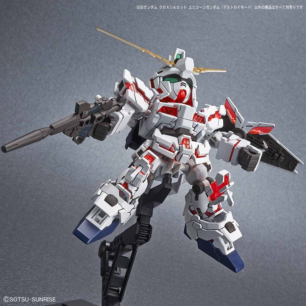 #13 Unicorn Gundam (Destroy Mode) "Gundam Unicorn", Bandai SDGCS - Image 3